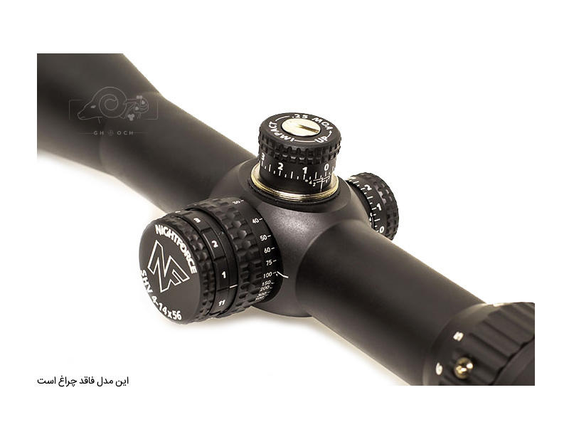 دوربین روی سلاح نایت فورس مدل SHV 4-14x56