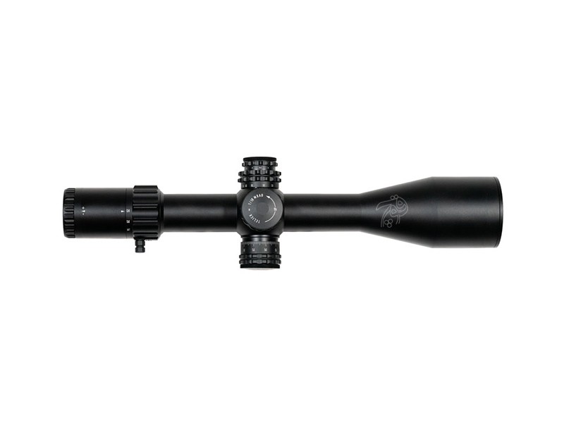 دوربین روی سلاح المنت تایتان 5 تا 25 در 56 با رتیکل APR-1C واحد کلیک میل رادیان و FFP