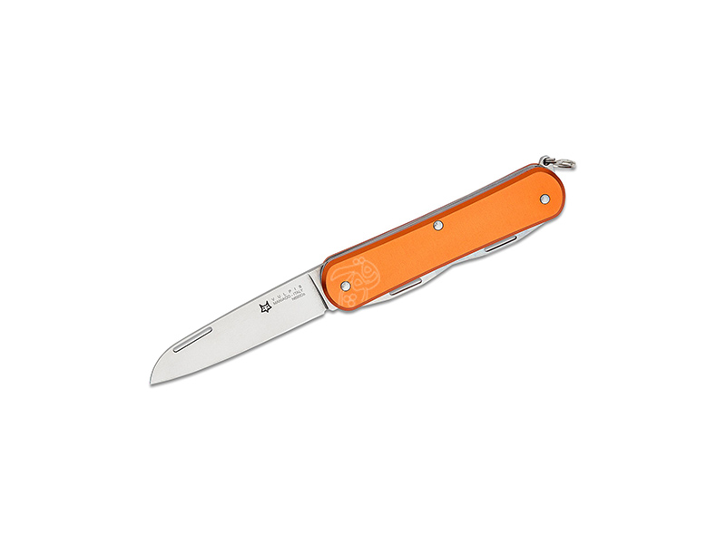 چاقو چند کاره جیبی 3 تیغه فاکس ولپیس نارنجی FX-VP130-3 OR