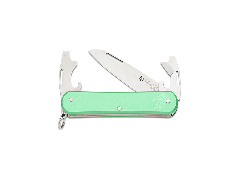چاقو چند کاره جیبی 3 تیغه فاکس ولپیس سبز FX-VP130-3 OD