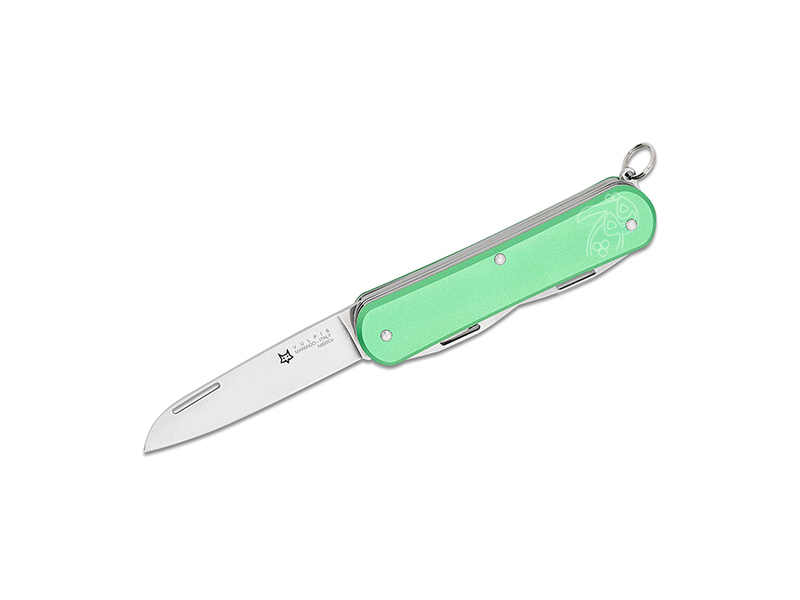 چاقو چند کاره جیبی 5 تیغه فاکس ولپیس سبز FX-VP130-SF5 OD
