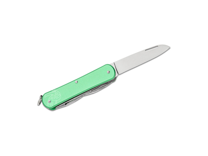 چاقو چند کاره جیبی 5 تیغه فاکس ولپیس سبز FX-VP130-SF5 OD