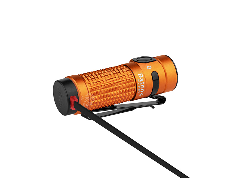 چراغ قوه جیبی شارژی اولایت بتون 4 نارنجی