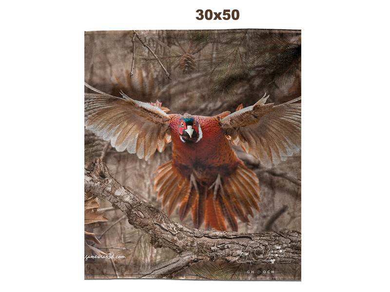 حوله 50*30 طرح استتار قرقاول