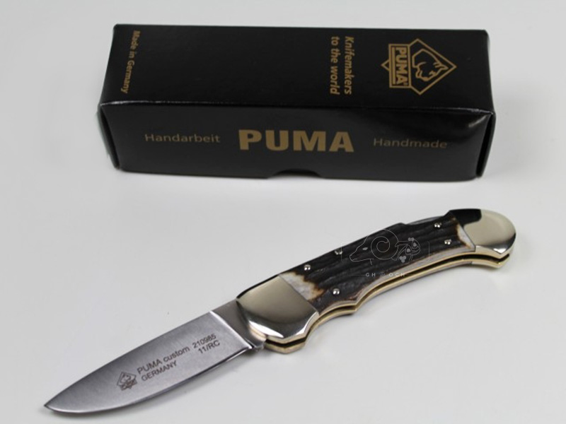 چاقوی شکاری تاشو پوما کاستوم 21098